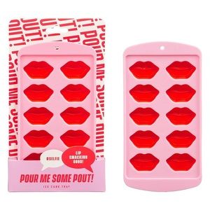 Pour me some pout! Lips Ice Cube Tray /Yes Studio